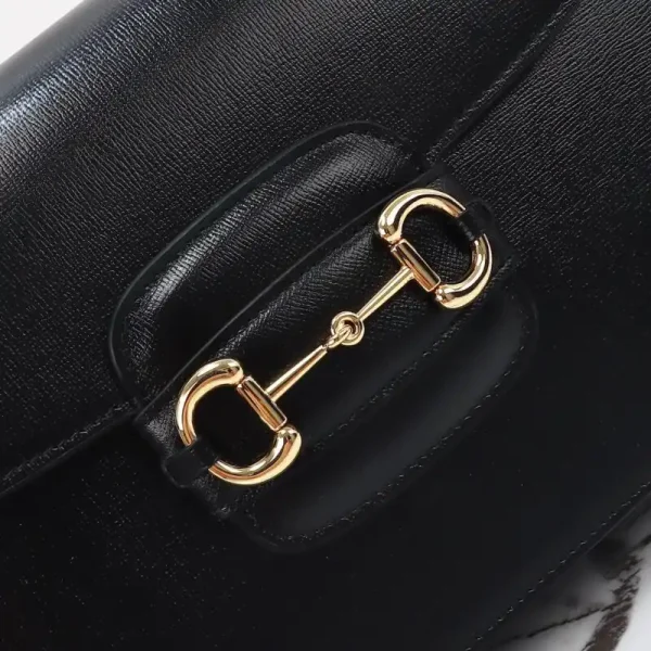 Gucci  G 1955 Horsebit Black - Image 10