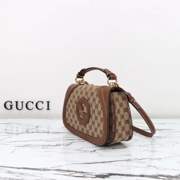 Gucci Blondie Top Handle Brown - Image 4