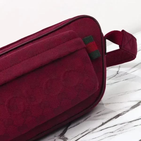 Gucci Small GG Belt Bag Red - Image 3