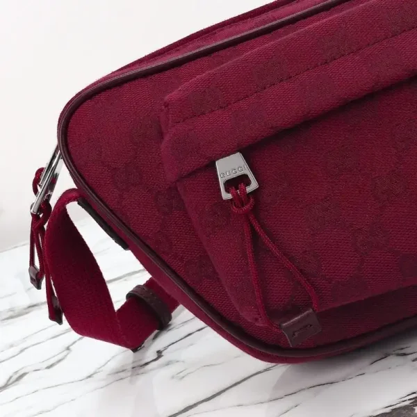 Gucci Small GG Belt Bag Red - Image 6