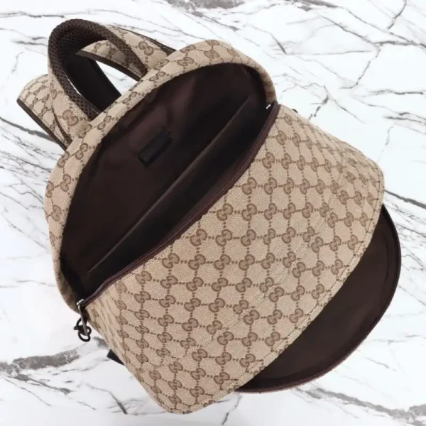 Gucci   Backpack GG Canvas Beige - Image 3