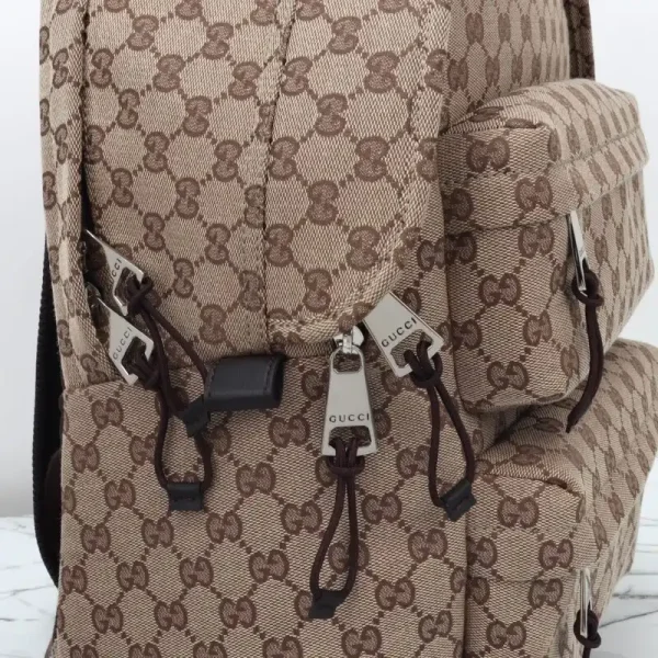 Gucci   Backpack GG Canvas Beige - Image 4
