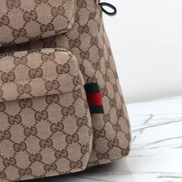 Gucci   Backpack GG Canvas Beige - Image 5
