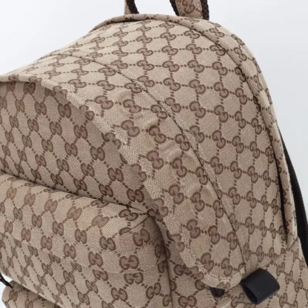 Gucci   Backpack GG Canvas Beige - Image 6