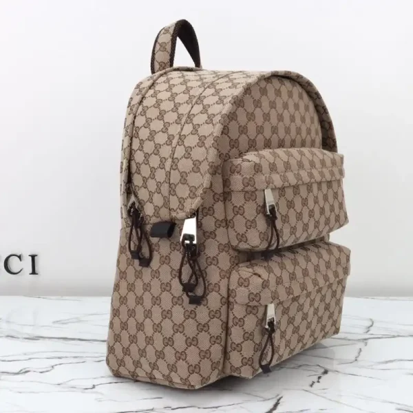 Gucci   Backpack GG Canvas Beige - Image 10