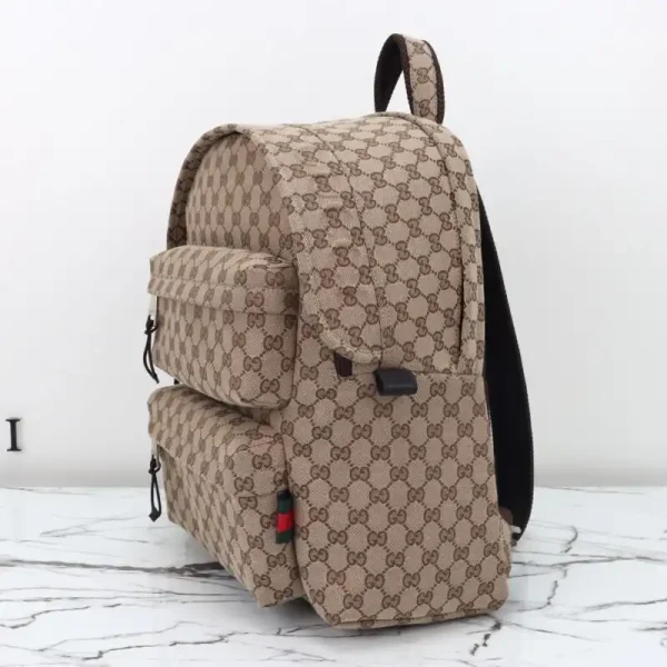 Gucci   Backpack GG Canvas Beige - Image 8