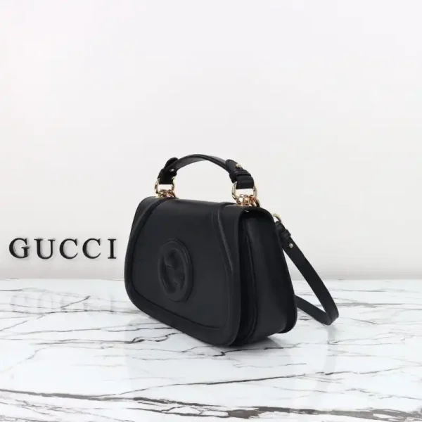 Gucci Blondie Top Handle Black - Image 5