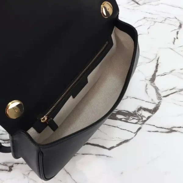 Gucci Blondie Top Handle Black - Image 10
