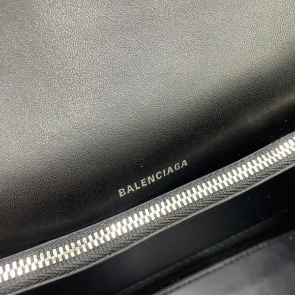 Balenciaga Crush Small Black Silver - Image 2