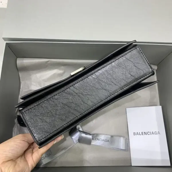 Balenciaga Crush Small Black Silver - Image 7