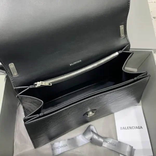 Balenciaga Crush Large Black Silver - Image 2