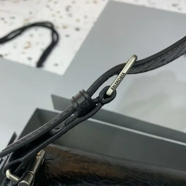 Balenciaga Crush Large Black Silver - Image 4