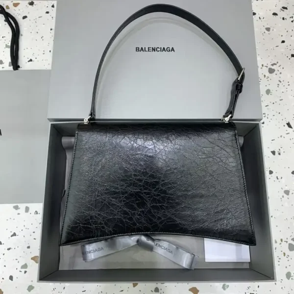 Balenciaga Crush Large Black Silver - Image 8