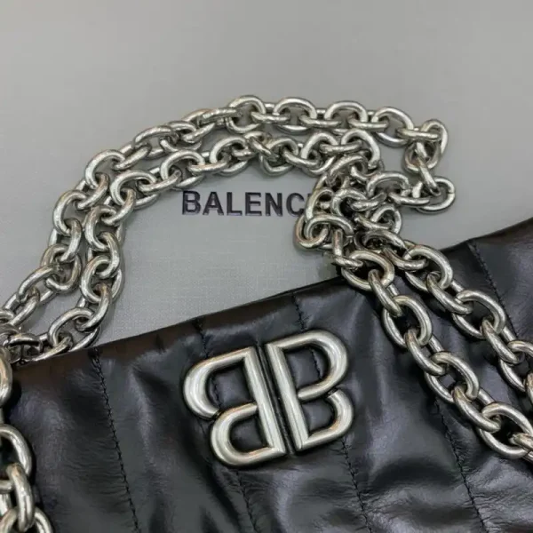 Balenciaga Monaco Black Silver - Image 2