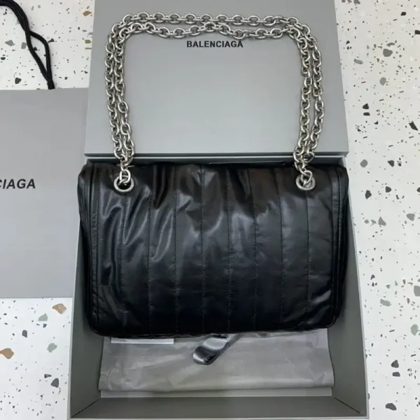 Balenciaga Monaco Black Silver - Image 6