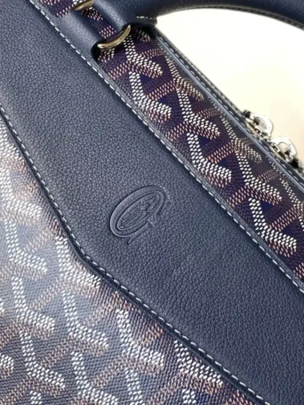 Goyard Cisalpin Document Case Blue - Image 6