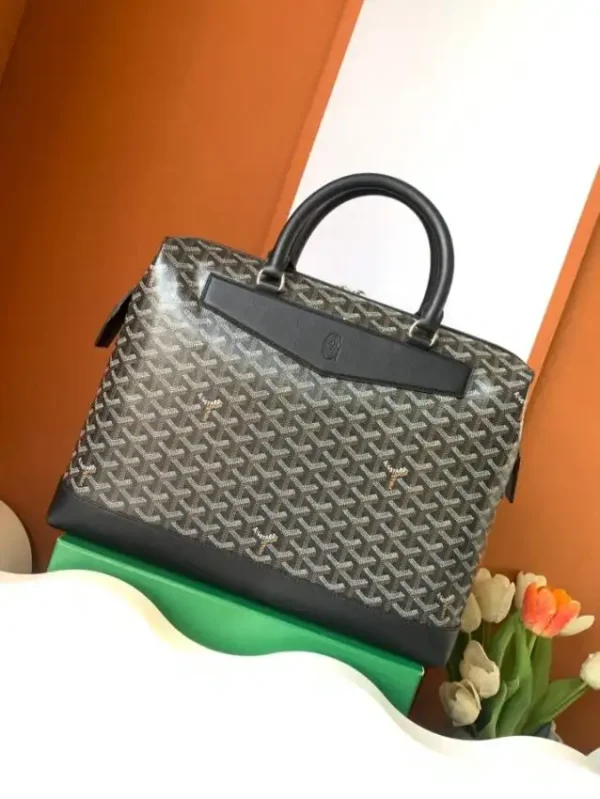 Goyard Cisalpin Document Case Black - Image 2