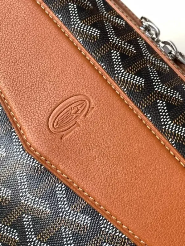 Goyard Cisalpin Document Case Brown - Image 6