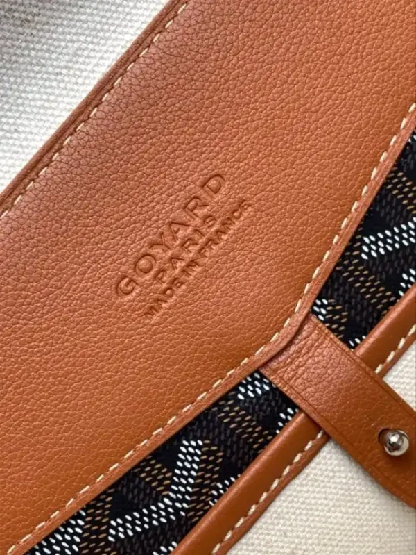 Goyard Cisalpin Document Case Brown - Image 7