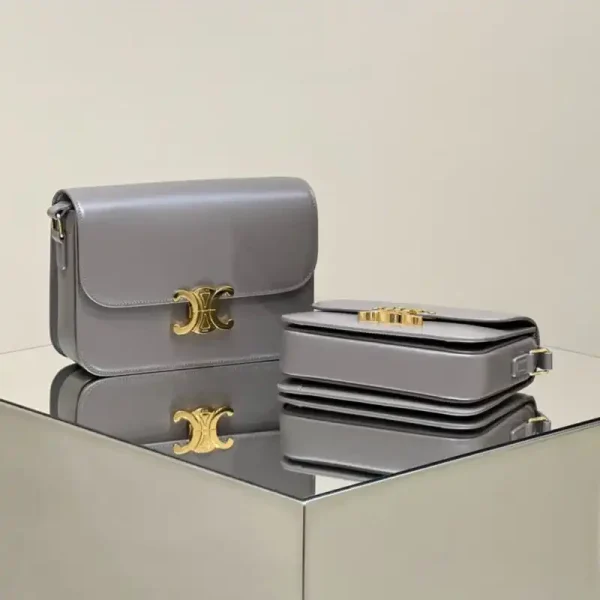 Celine Triomphe Mini Grey - Image 3
