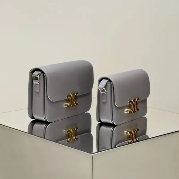 Celine Triomphe Mini Grey - Image 4