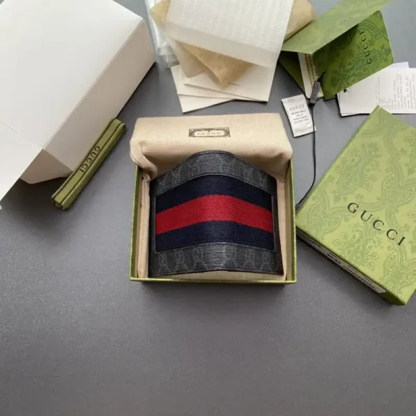 Gucci  Double G bifold Wallet Canvas - Image 4