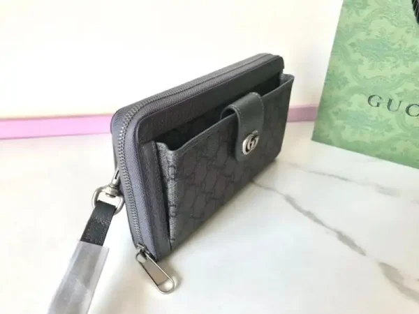 Gucci Ophidia GG Wallet  Grey - Image 2