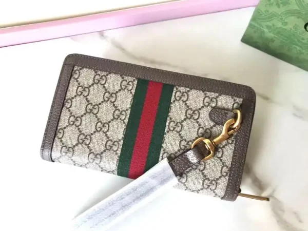 Gucci Ophidia GG Wallet  Beige - Image 2