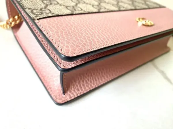 Gucci  GG Marmont Chain Bag Pink - Image 4