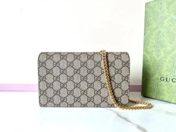 Gucci  GG Marmont Chain Bag Pink - Image 3