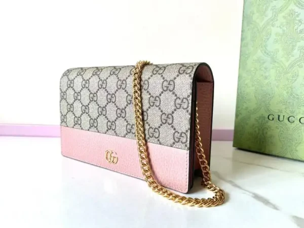 Gucci  GG Marmont Chain Bag Pink - Image 7