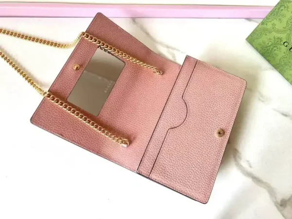 Gucci  GG Marmont Chain Bag Pink - Image 2