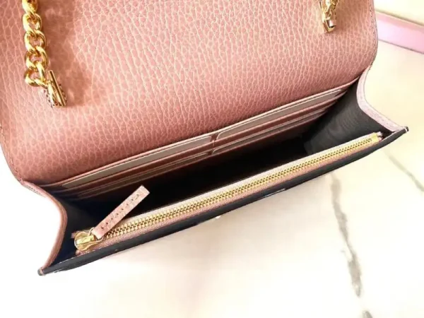 Gucci  GG Marmont Chain Bag Pink - Image 8