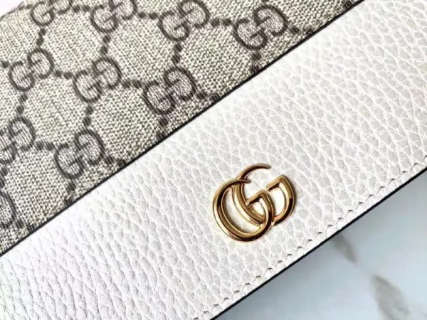 Gucci  GG Marmont Chain Bag White - Image 6