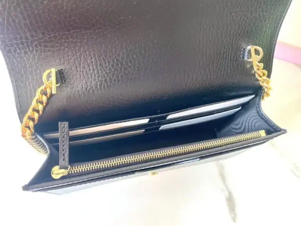 Gucci  GG Marmont Chain Bag Black - Image 5