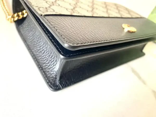 Gucci  GG Marmont Chain Bag Black - Image 6