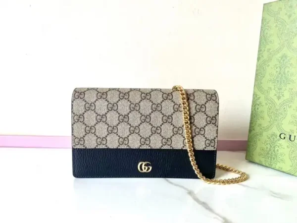 Gucci  GG Marmont Chain Bag Black