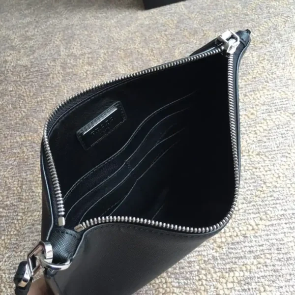 Prada Large Pouch Black - Image 4