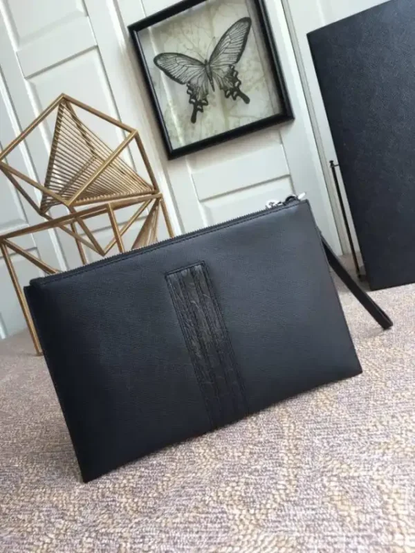 Prada Large Pouch Black - Image 8