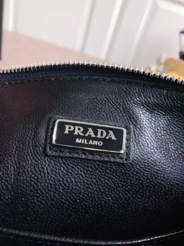 Prada Large Pouch White Line - Image 7