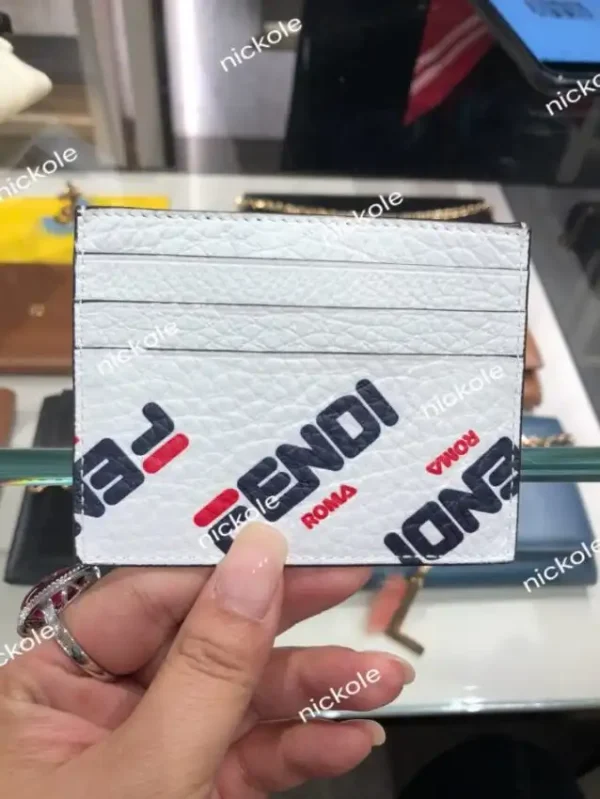 Fendi Card Holder White - Image 3