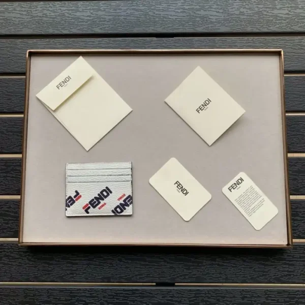 Fendi Card Holder White - Image 7