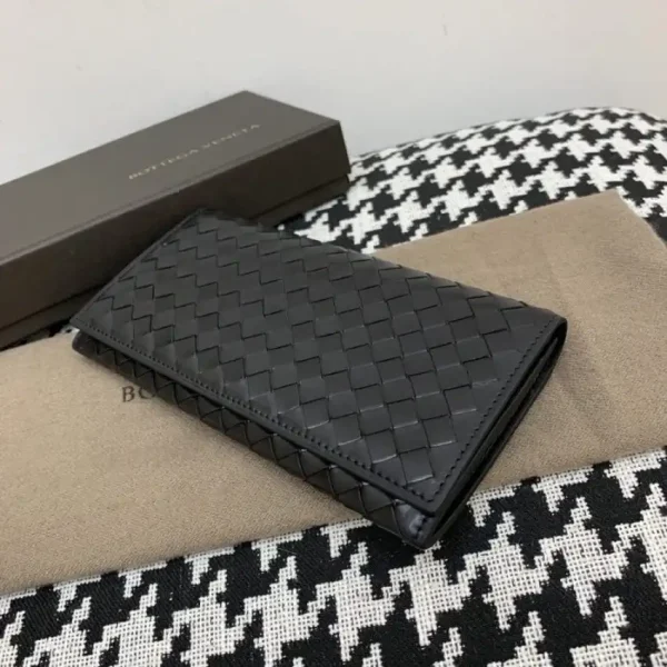 Bottega Veneta Intrecciato Wallet Black - Image 4