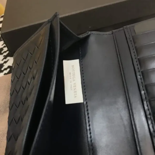 Bottega Veneta Intrecciato Wallet Black - Image 10
