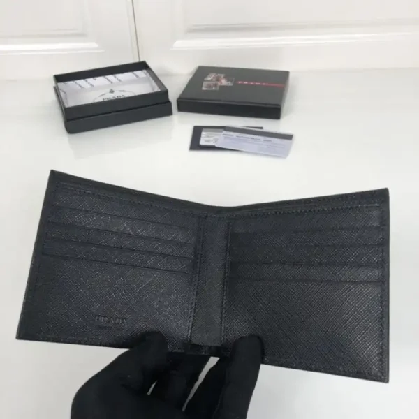 Prada BiFold Wallet Black - Image 3