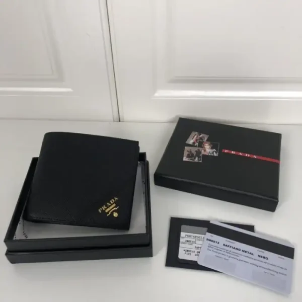 Prada BiFold Wallet Black