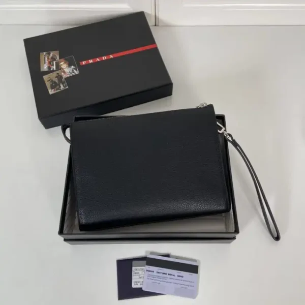Prada Saffiano Pouch - Image 4