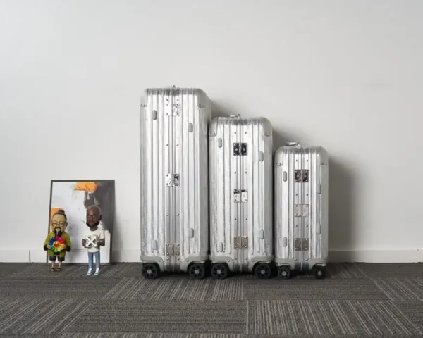 Rimowa & Dior Suitcase Silver - Image 4