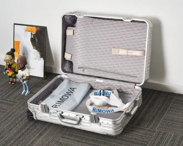 Rimowa & Dior Suitcase Silver - Image 6