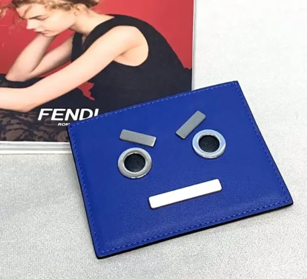 Fendi Card Holder Blue